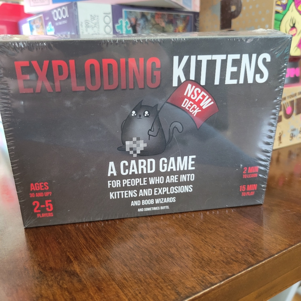 Exploding Kittens Card Game Set (new in box)
